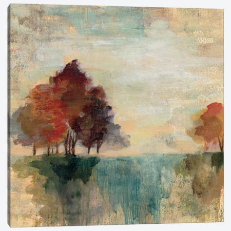 Landscape Monotype II Canvas Print #WAC3940} by Silvia Vassileva Canvas Print