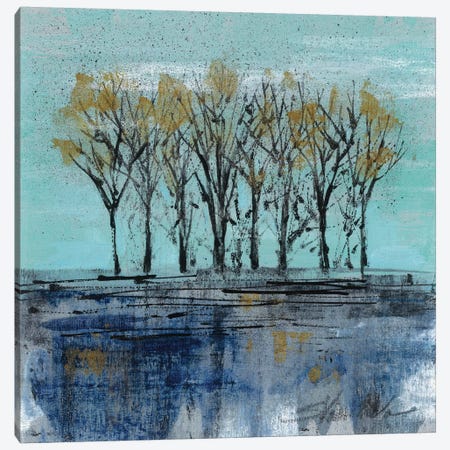 Trees at Dawn I Canvas Print #WAC3943} by Silvia Vassileva Art Print