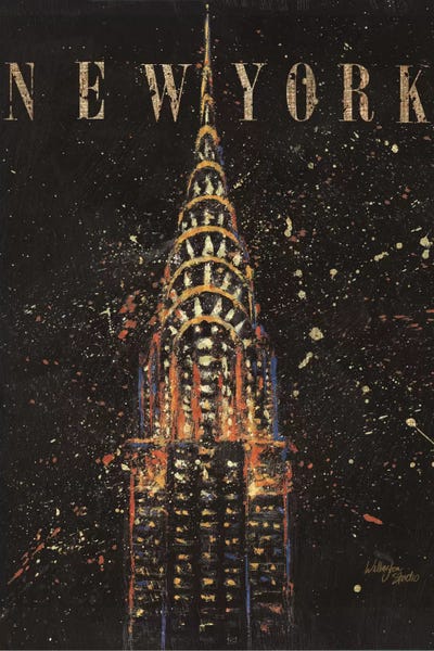Manhattan: Cities at Night II by Wellington Studio