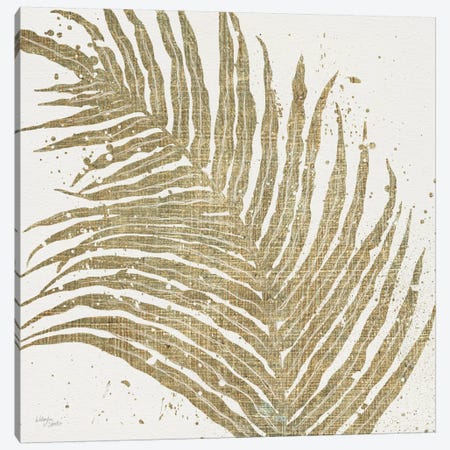 Gold Leaves I Canvas Print #WAC3967} by Wellington Studio Canvas Art