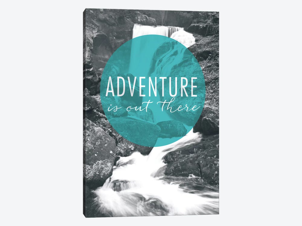 Adventure is Out There by Laura Marshall 1-piece Canvas Wall Art