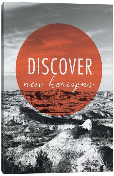 Discover New Horizons Canvas Art Print
