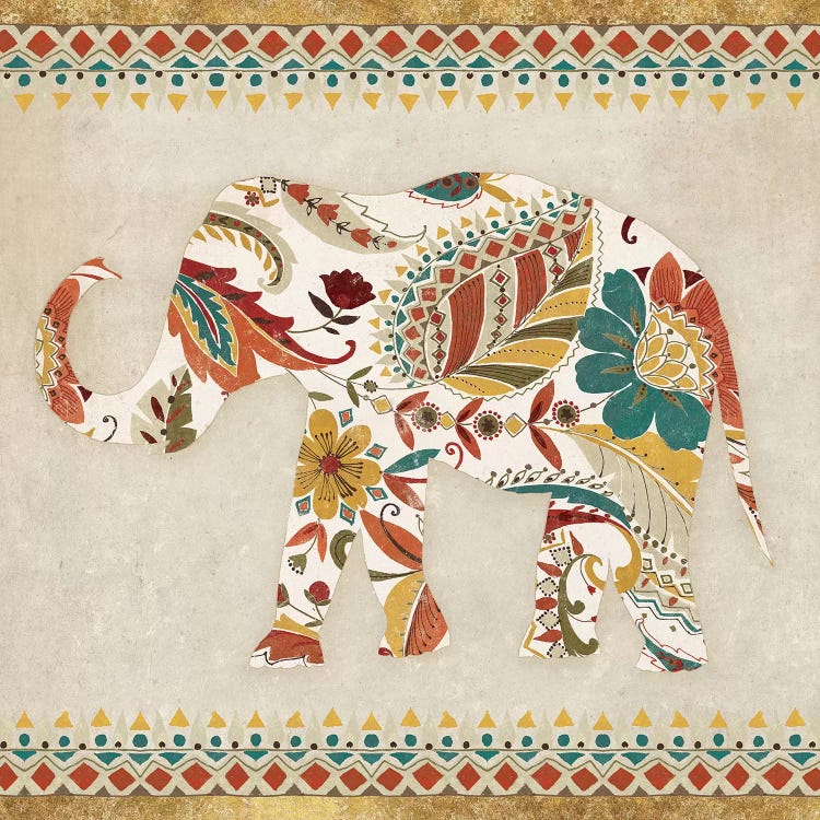 Boho Elephant II