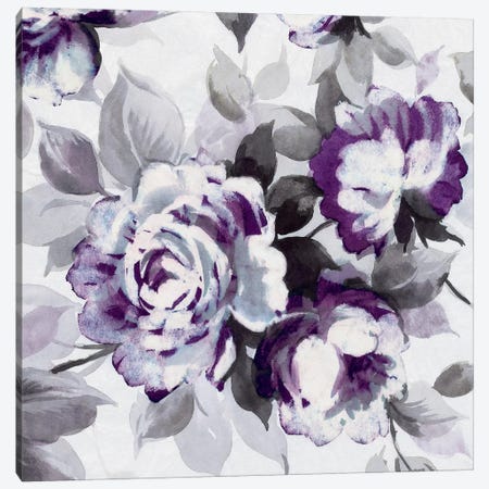 Scent Of Plum Roses III Canvas Print #WAC4024} by Wild Apple Portfolio Canvas Artwork