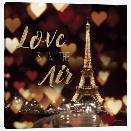 Love Is In The Air Canvas Print #WAC4039} by Laura Marshall Canvas Wall Art