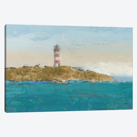 Lighthouse Seascape I Crop II Canvas Print #WAC4060} by James Wiens Canvas Print