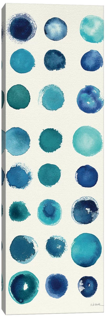 Spot of Rain III Canvas Art Print - Polka Dot Patterns