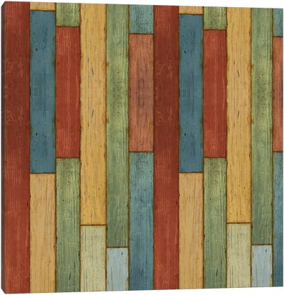 Lake Lodge: Step VII Canvas Art Print - Stripe Patterns