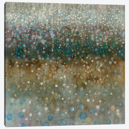 Abstract Rain Canvas Print #WAC4169} by Danhui Nai Canvas Artwork