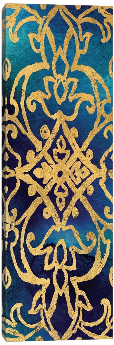 Little Jewels VII Canvas Art Print - Damask Patterns