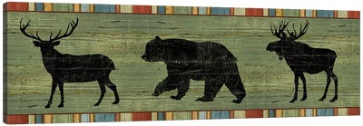 Lake Lodge XIV Canvas Art Print - Bear Art