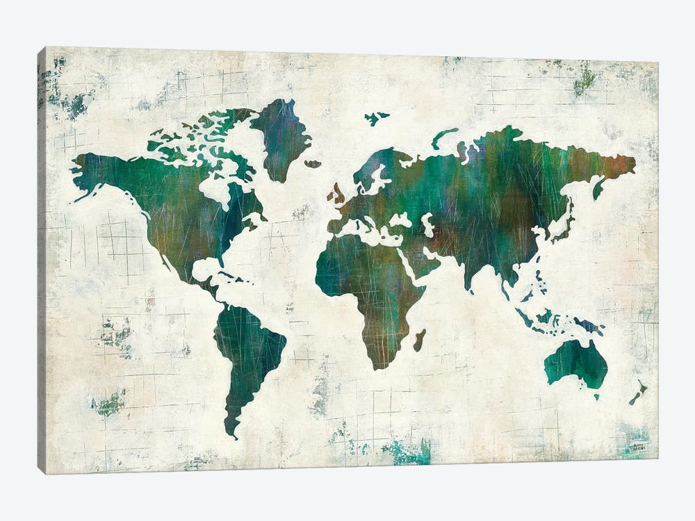 Discover The World by Melissa Averinos 1-piece Canvas Artwork