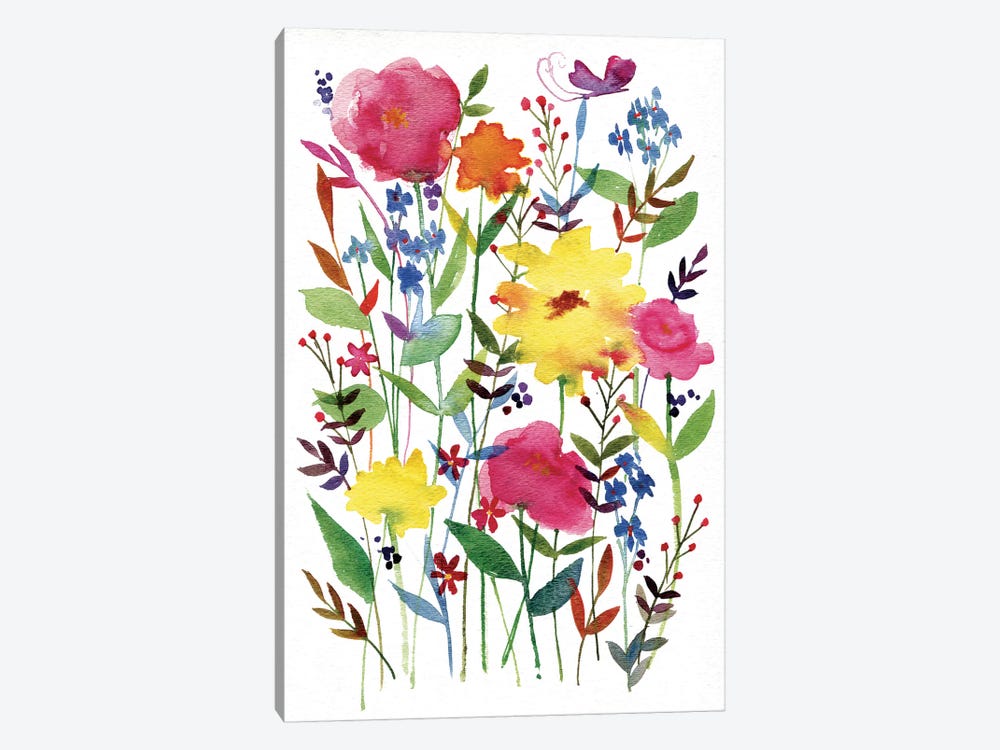 Annes Flowers III by Anne Tavoletti 1-piece Art Print