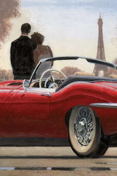 Romantic Bedroom (Love): A Ride In Paris I by Marco Fabiano