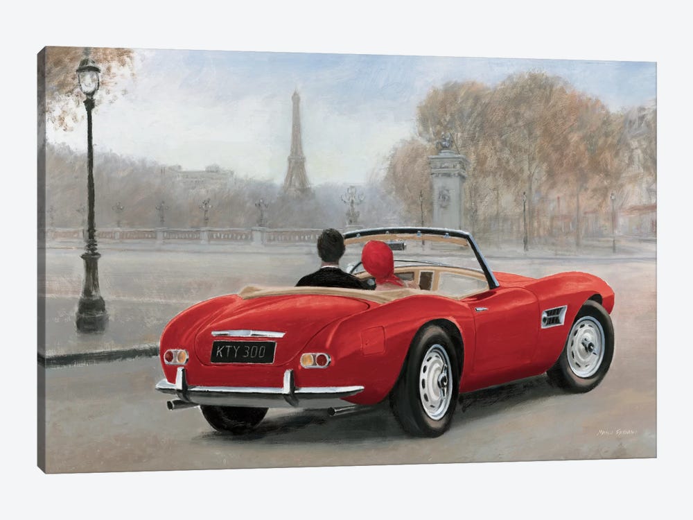 A Ride In Paris III 1-piece Canvas Print