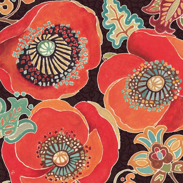 Middle Eastern Décor: Moroccan Red V  by Daphne Brissonnet