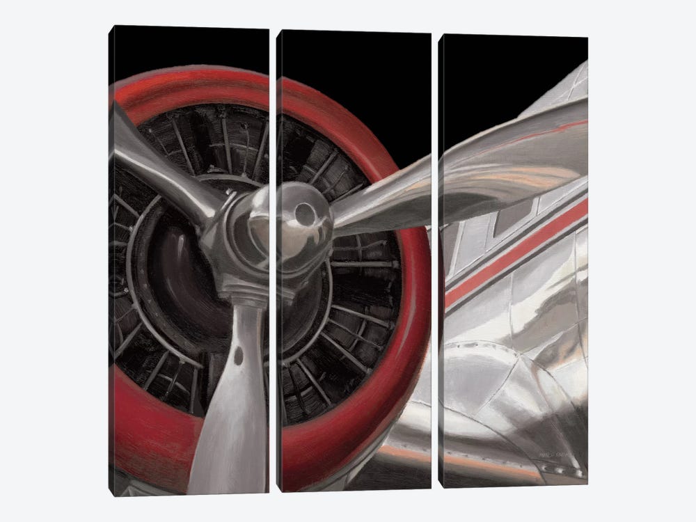Travel By Air II by Marco Fabiano 3-piece Canvas Art Print