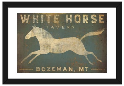 White Horse Tavern Paper Art Print - Best Selling Paper