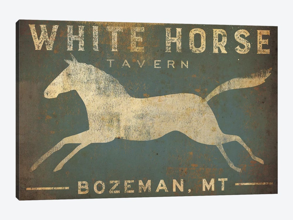 White Horse Tavern by Ryan Fowler 1-piece Canvas Art Print