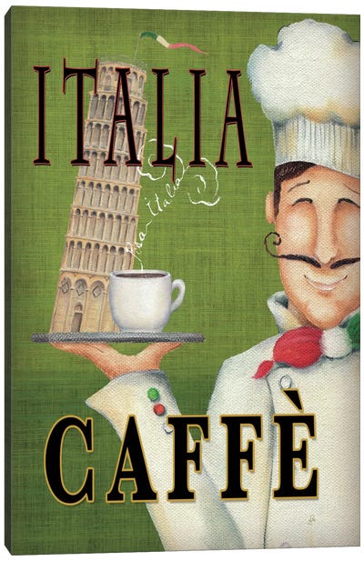 Worlds Best Chef IV  Canvas Art Print - Pisa