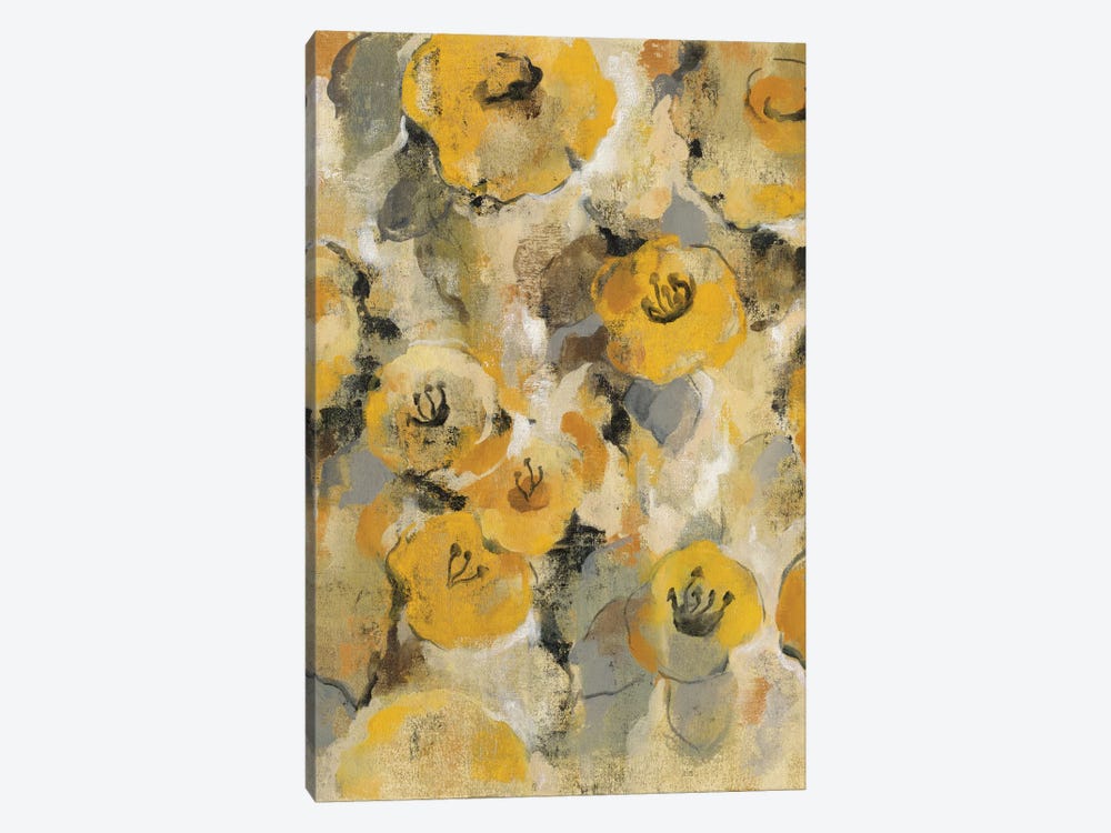 Yellow Floral II by Silvia Vassileva 1-piece Art Print