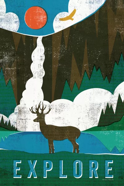 Exploration: Big Sky II by Michael Mullan