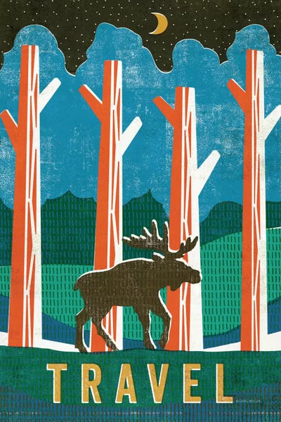 Moose: Big Sky III by Michael Mullan