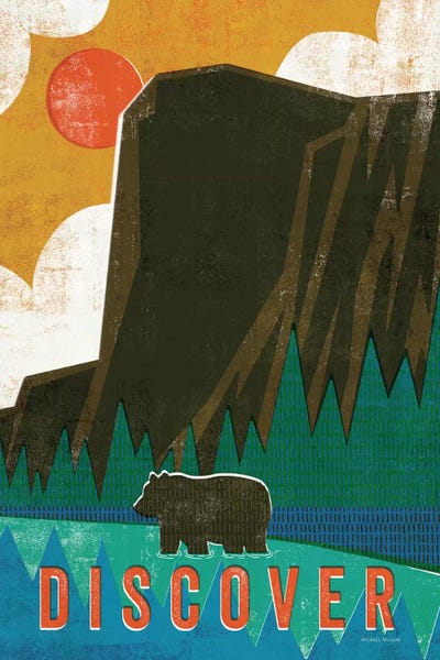 Cliffs: Big Sky IV by Michael Mullan