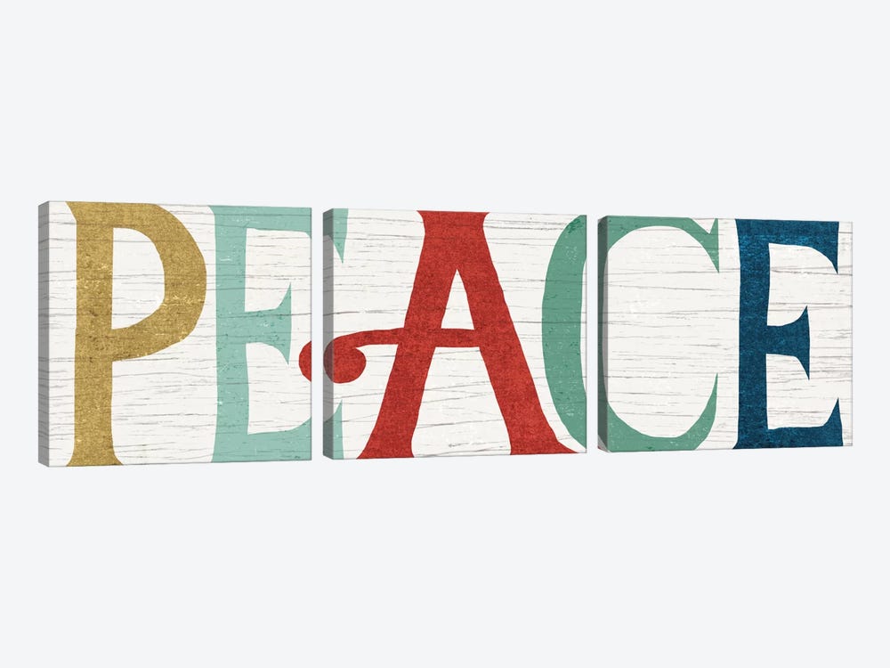 PEACE by Michael Mullan 3-piece Art Print
