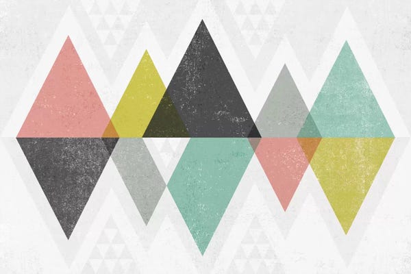 Scandinavian Office: Mod Triangles II by Michael Mullan