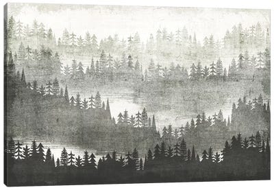 Mountainscape III Canvas Art Print - Mist & Fog Art