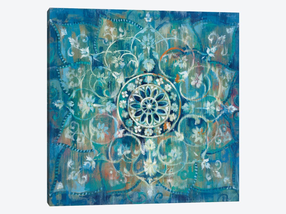 Mandala In Blue III by Danhui Nai 1-piece Art Print
