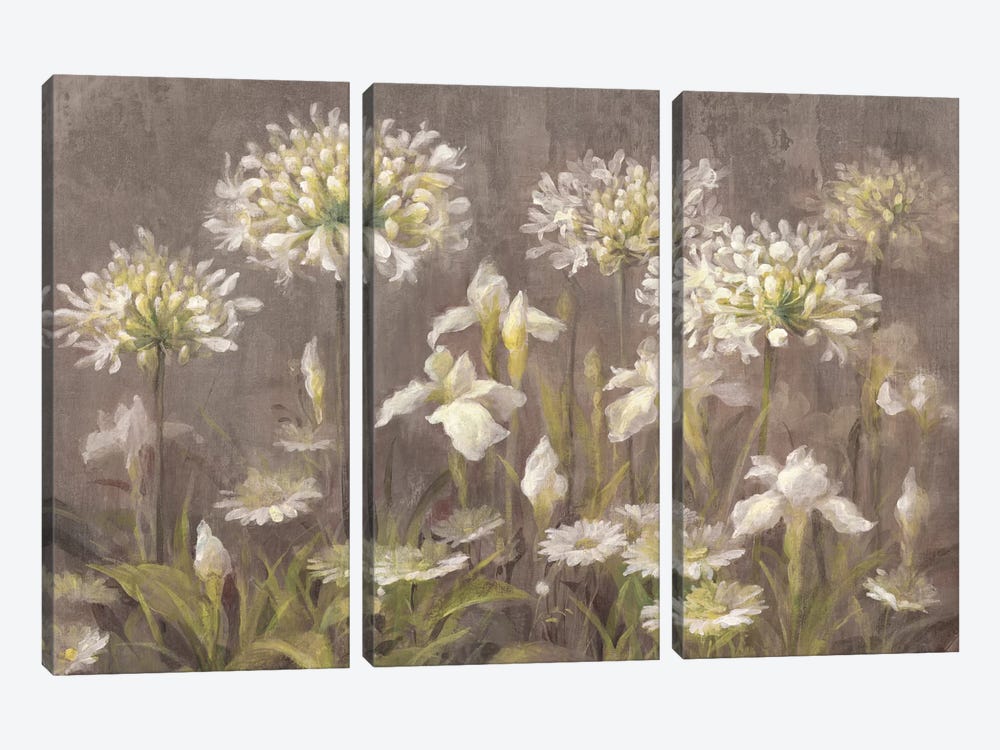 Spring Blossoms by Danhui Nai 3-piece Canvas Art Print