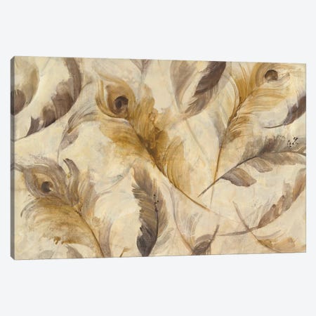 Feather Toss Canvas Print #WAC4370} by Albena Hristova Canvas Print