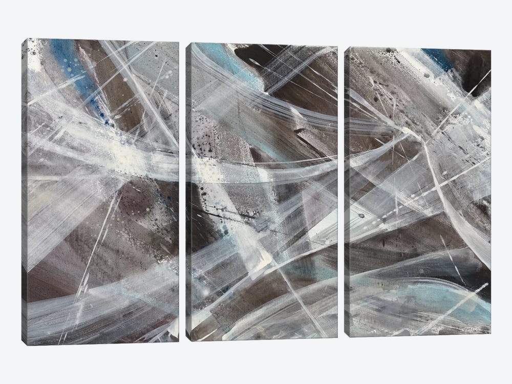 Glacier VI 3-piece Canvas Print