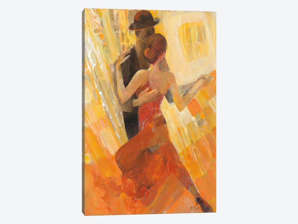 Tango by Albena Hristova 1-piece Canvas Art Print