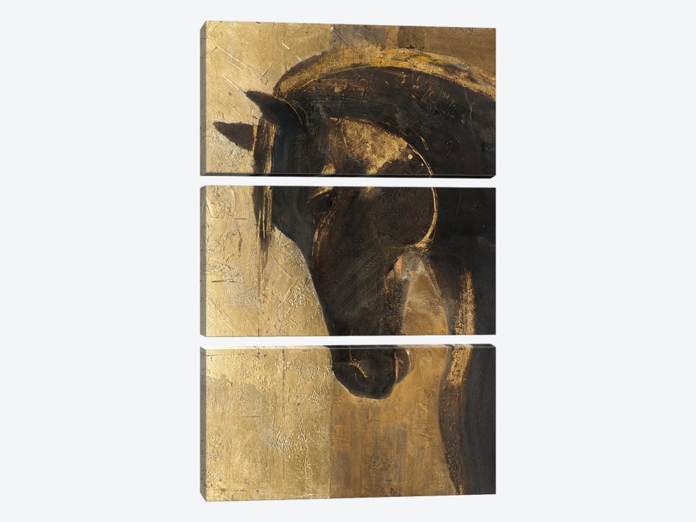 Trojan Horse II.A by Albena Hristova 3-piece Canvas Print