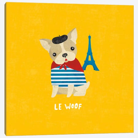 French Bulldog Canvas Print #WAC4399} by Moira Hershey Art Print