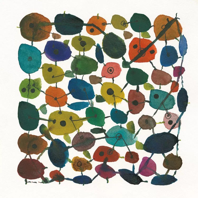 Mid Century IV by Cheryl Warrick wall art