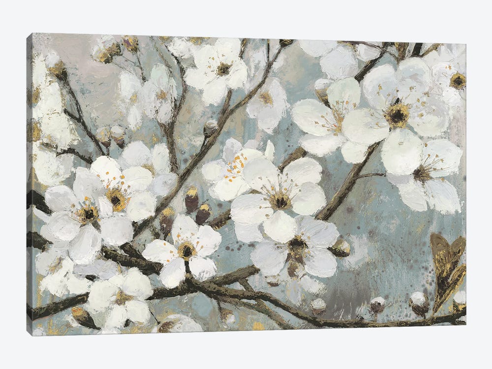 cherry tree canvas painting