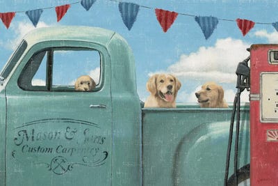 Kids Transportation Art