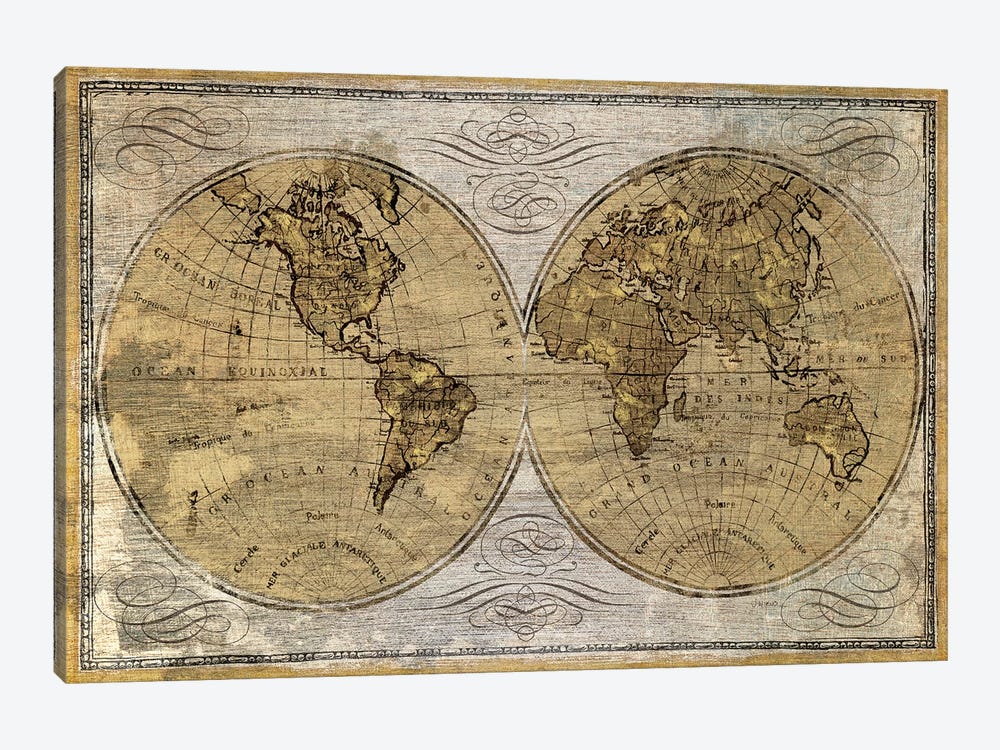 Worldwide I by James Wiens 1-piece Art Print