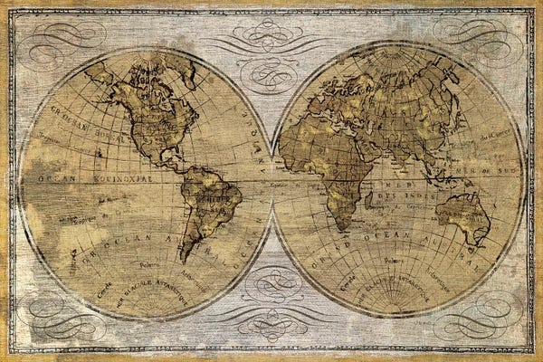 Maps: Worldwide I by James Wiens