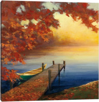 Autumn Glow III Canvas Art Print - Autumn