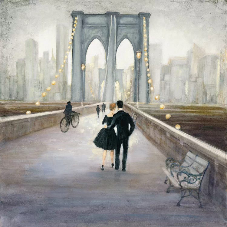 Bridge To New York by Julia Purinton wall art