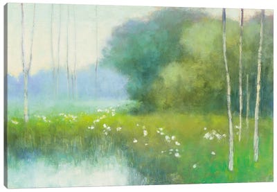 Spring Midst Canvas Art Print - Greenery Dècor