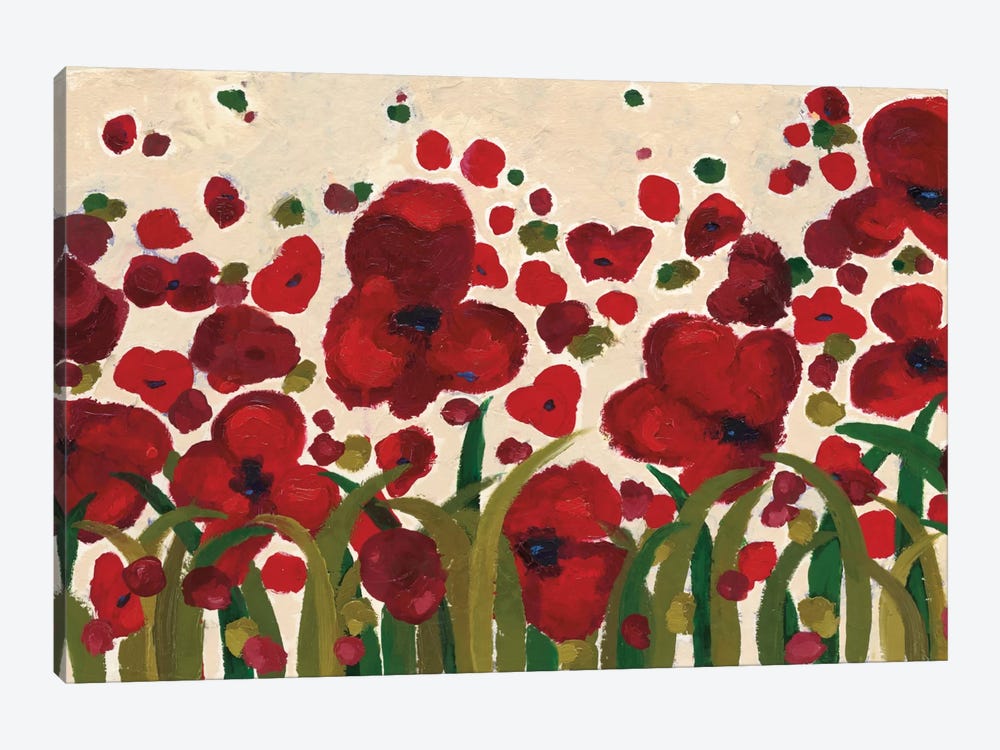 Ascending Flowers by Wild Apple Portfolio 1-piece Canvas Art