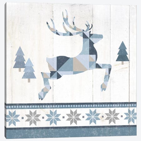 Nordic Geo Lodge Deer III Canvas Print #WAC4518} by Wild Apple Portfolio Art Print