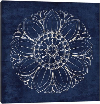 Rosette VII Canvas Art Print - Mandala Art