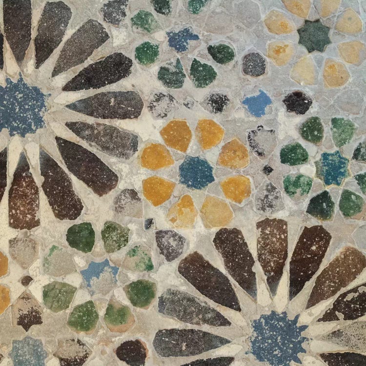 Alhambra Tile II by Sue Schlabach wall art